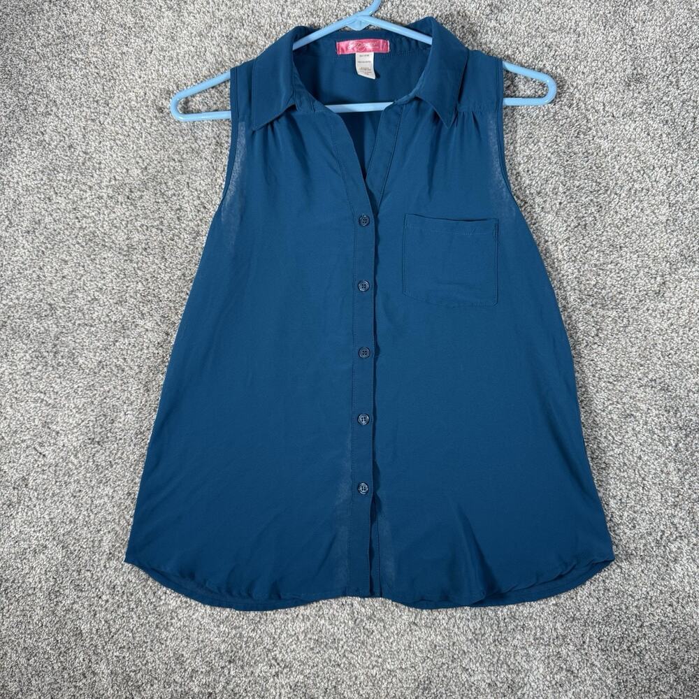 Six Degrees of Separation Top XS Lightweight Office Chic Casual Summer Classic